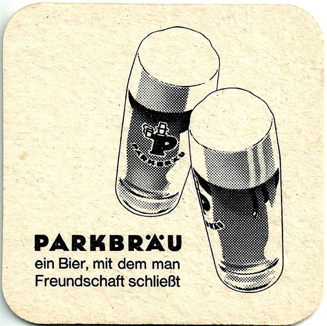 pirmasens ps-rp park pils 2b (185-ein bier mit-schwarz) 